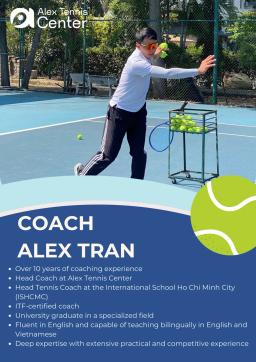 🎾 Tennis with Head Coach from ISHCMC international school 💯 - 0