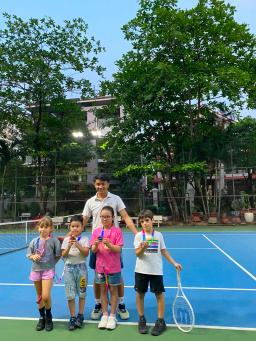 🎾 Tennis with Head Coach from ISHCMC international school 💯 - 2