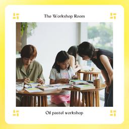 Experience Oil Pastel Painting at The Workshop Room: Exclusive Class with Artist Hà Vũ! - 2