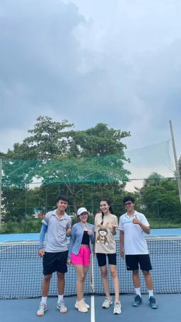 Learn Tennis with Tu Doan - Group learning format  
Forehand, Backhand, Serve, Rally and Score - 2
