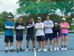 Learn Tennis with Tu Doan - Group learning format  
Forehand, Backhand, Serve, Rally and Score - 4